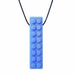 ARK'S BRICK STICK CHEW NECKLACE BLUE