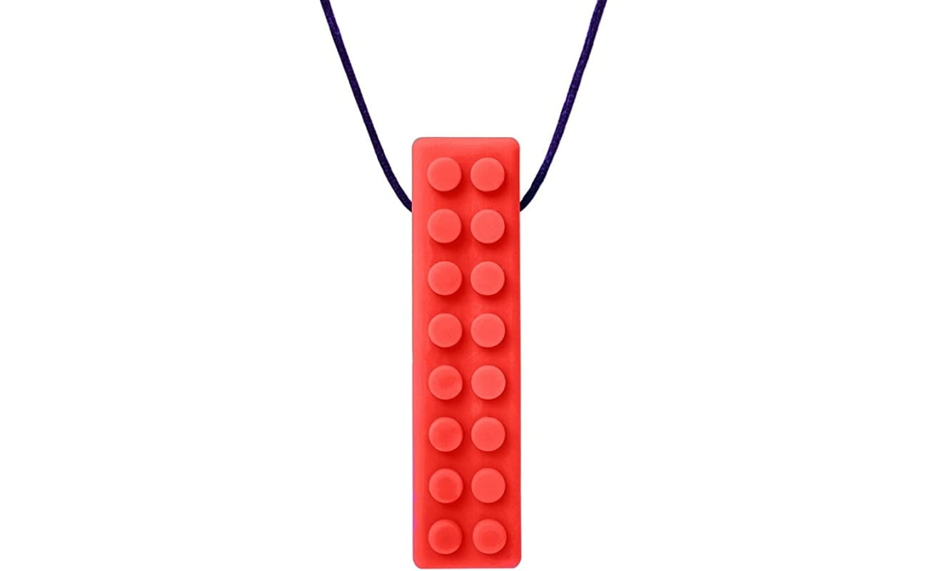 ARK'S Brick Stick™ Chew Necklace RED