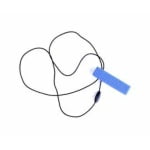 ARK'S BRICK STICK CHEW NECKLACE BLUE - Image 3