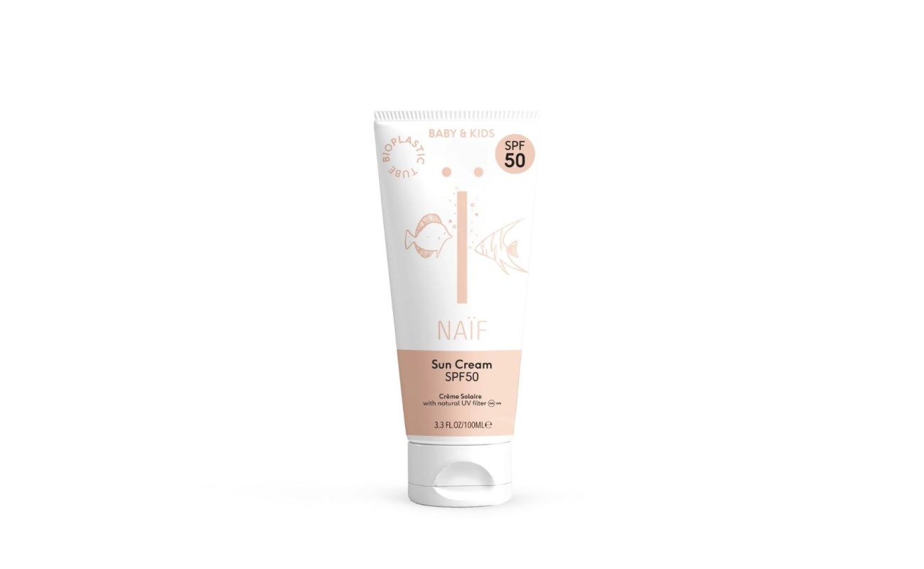 Naif Sun Cream 100ml SPF50 Baby & Kids New Formula