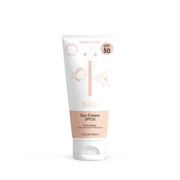 Naif Sun Cream 100ml SPF50 Baby & Kids New Formula