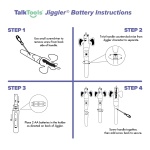 Σετ TalkTools® Jiggler® - Μονόκερος & Βραδύποδας με Puppets Pig (Μεταξένια Υφή) & Cow (Κοτλέ) - Image 2