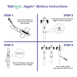 Σετ TalkTools® Jiggler® - Μονόκερος & Βραδύποδας με Puppets Άλογο (Τραχύ) & Πρόβατο (Μαλακό) - Image 2